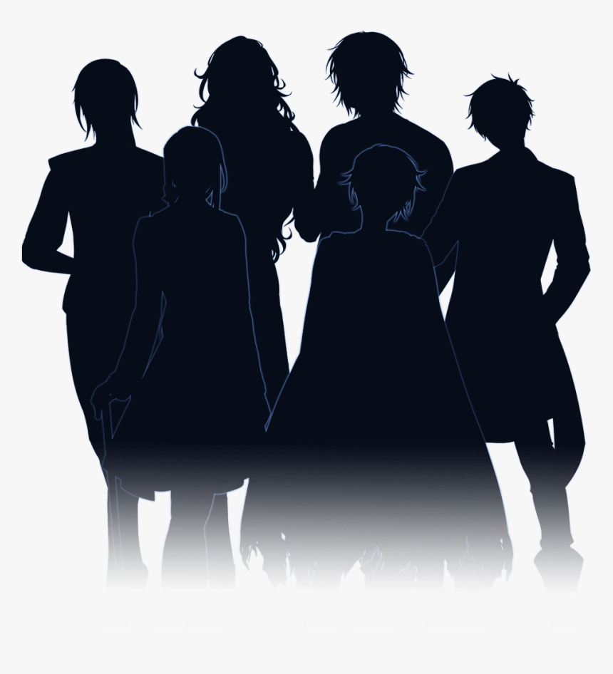 Anime Team Silhouette Png, Transparent Png, Free Download