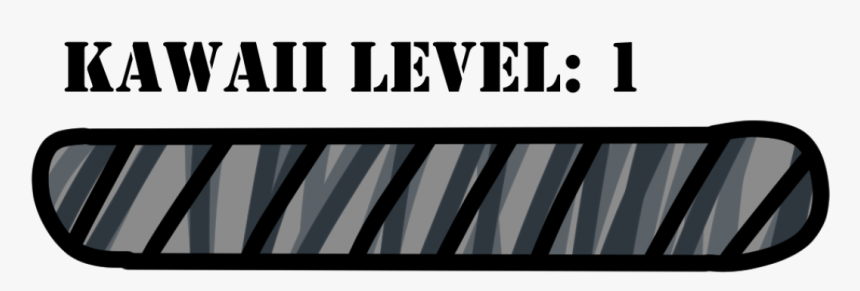 Cropped Kawaii Level Bar - La-96 Nike Missile Site, HD Png Download, Free Download