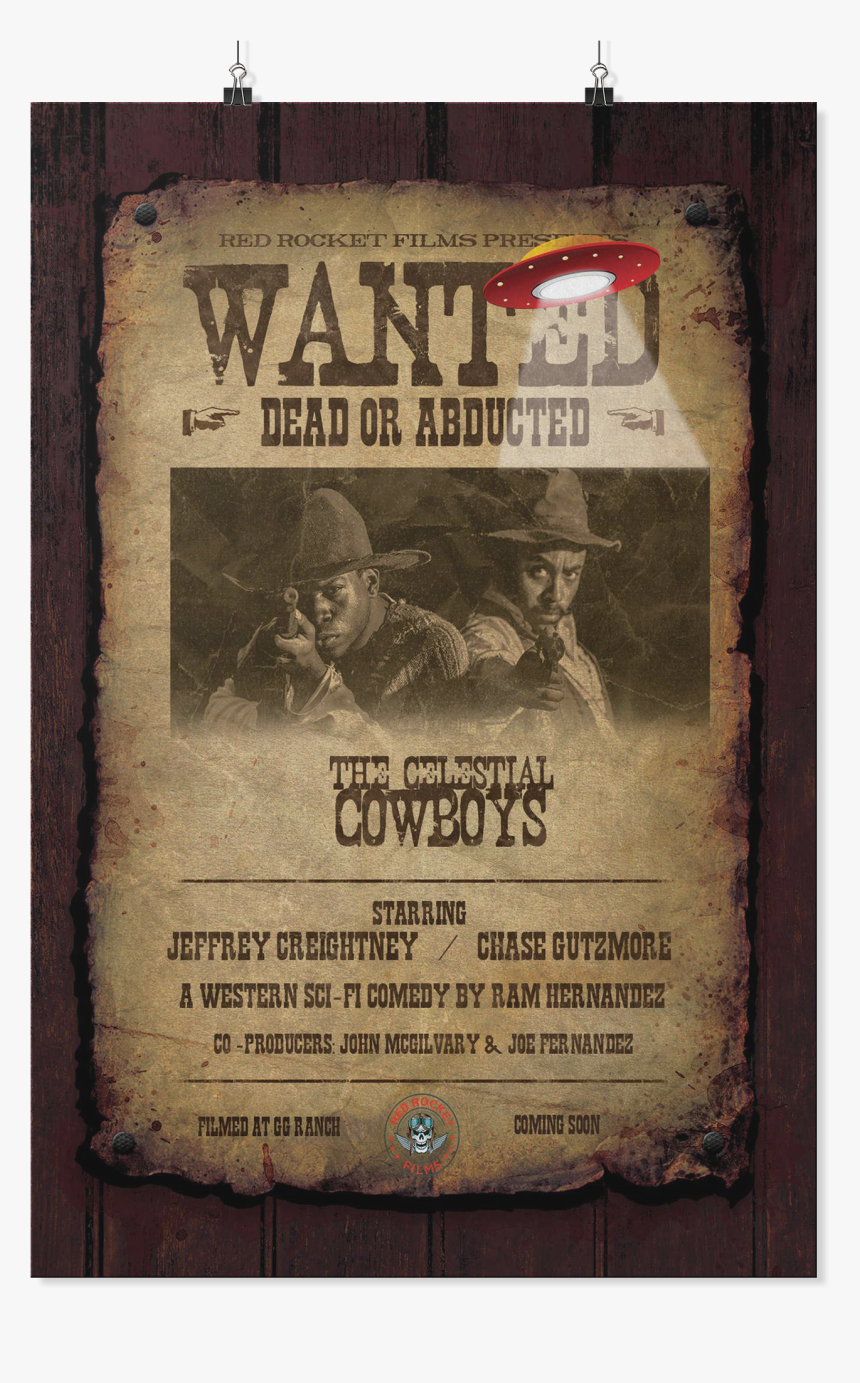 Red Rocket Films Wanted Poster - Wanted, HD Png Download, Free Download