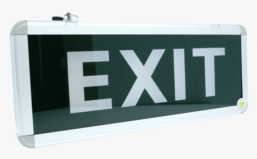 Exit Sign Png, Transparent Png, Free Download