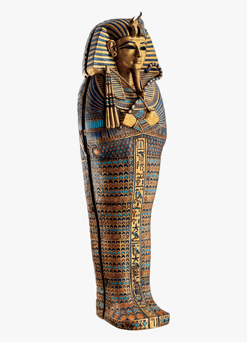 King Tut Sarcophagus Drawn , Png Download - Tutankhamun Tomb C 1323 Bce, Transparent Png, Free Download