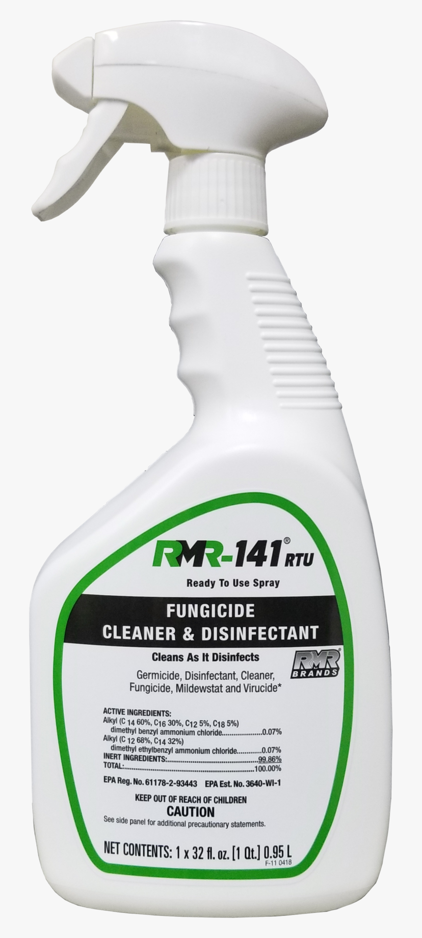 Rmr-141 Rtu Mold Killer & Disinfectant"
 Class= - Cosmetics, HD Png Download, Free Download