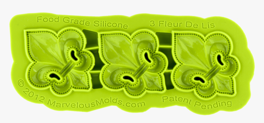 3 Fleur De Lis Marvelous Mold , Png Download - Label, Transparent Png, Free Download