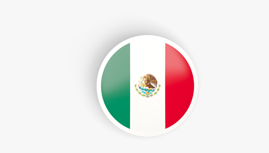 Mexico Flag Icon Png - Mexico Round Flag Icon, Transparent Png, Free Download