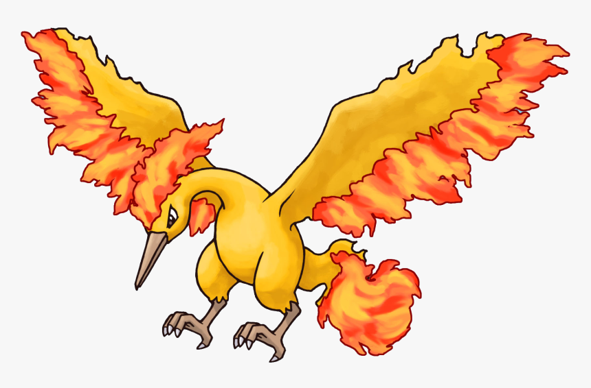 Mystery Clipart Mysterious Man - Moltres Pokemon Png, Transparent Png, Free Download