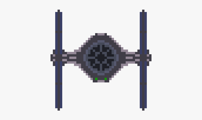 Tie Fighter Pixel Art, HD Png Download, Free Download