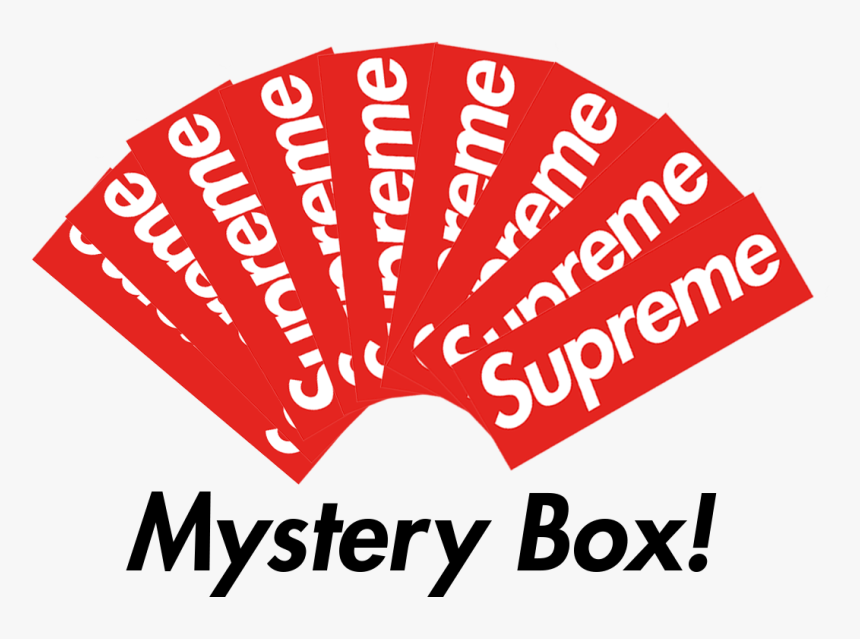 Transparent Mystery Box Clipart - Supreme, HD Png Download, Free Download
