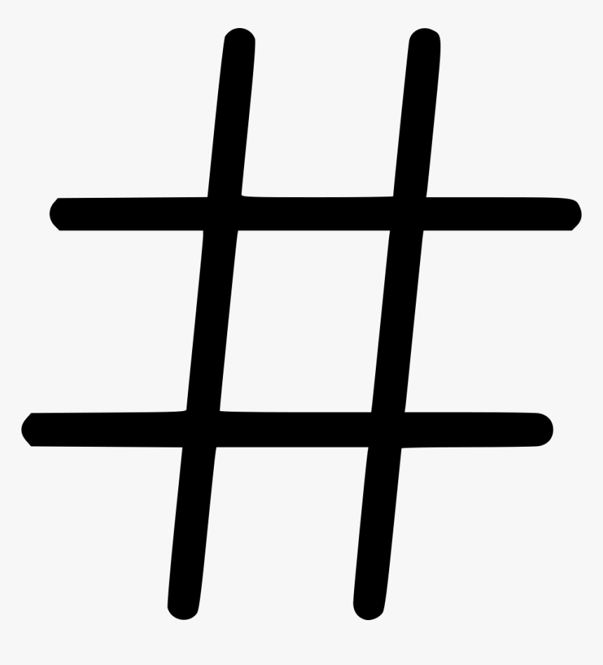 Hashtag Hex Sign - Hashtag Sign Icon, HD Png Download, Free Download