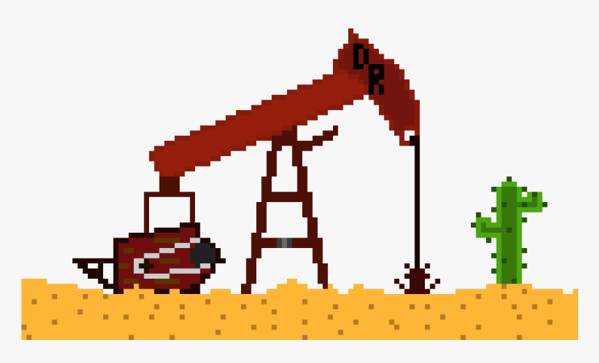 Oil Platform , Png Download - Oil Rig Pixel Art, Transparent Png, Free Download