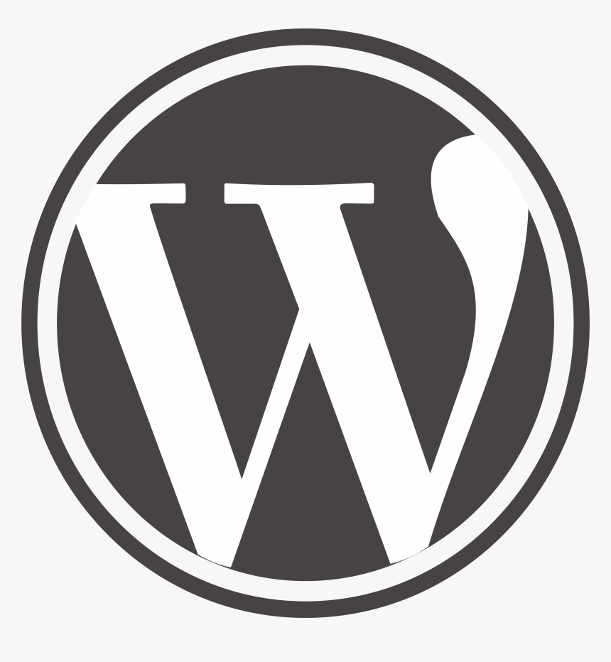 Wordpress Logo Blog Computer Icons Clip Art - Wordpress Logo Svg, HD Png Download, Free Download