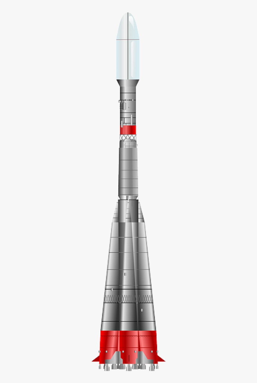 Rockets Png Free Download - Soyuz Rocket Transparent Background, Png Download, Free Download