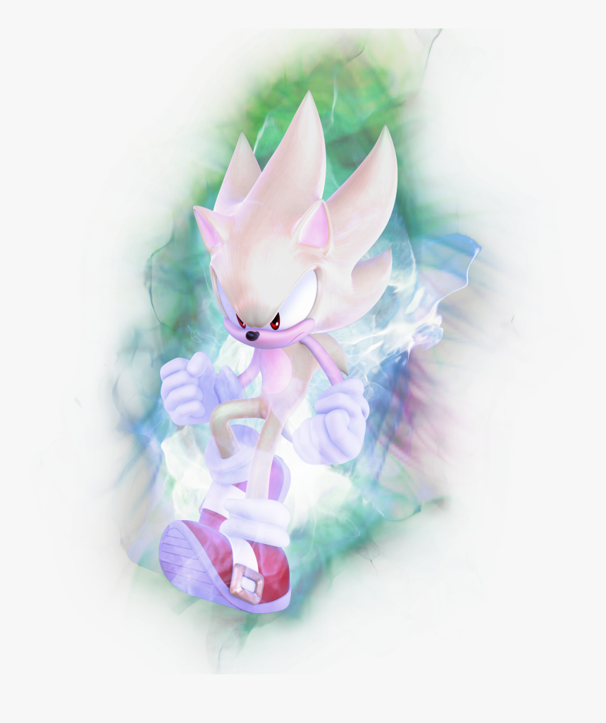 No Caption Provided - Modern Hyper Sonic The Hedgehog, HD Png Download, Free Download