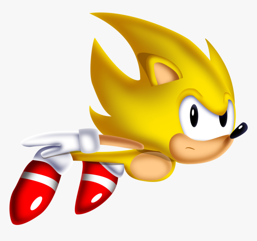 Super Sonic Hd By Nuryrush Pl - Sonic The Hedgehog 2 Hd Super Sonic, HD Png Download, Free Download