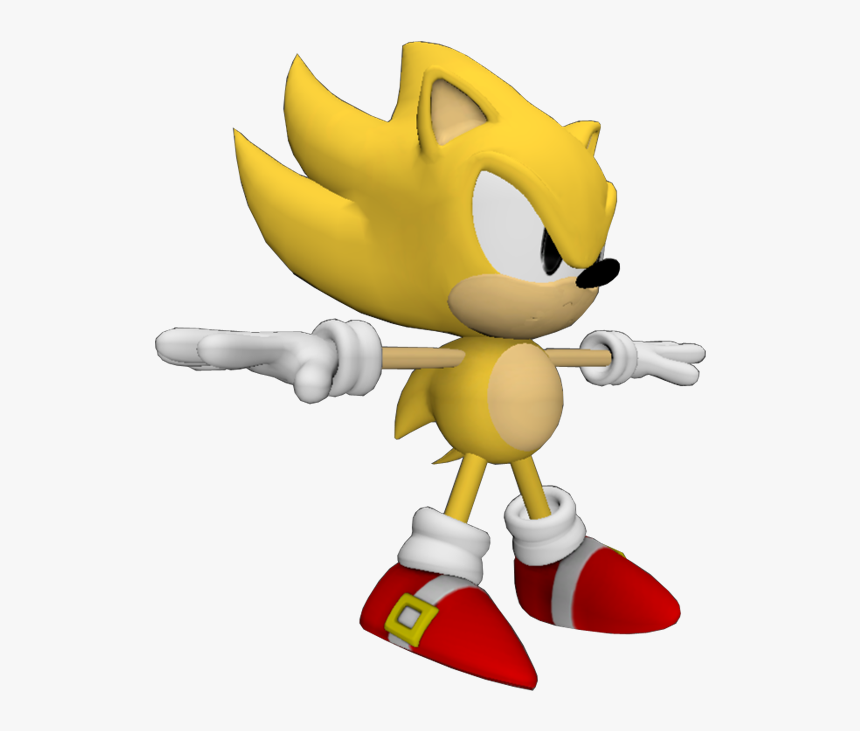Download Zip Archive - Classic Super Sonic Generations, HD Png Download, Free Download