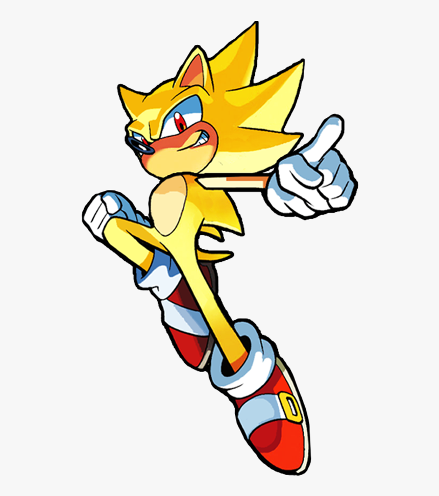 Archie Super Sonic Complete - Archie Super Sonic Png, Transparent Png, Free Download