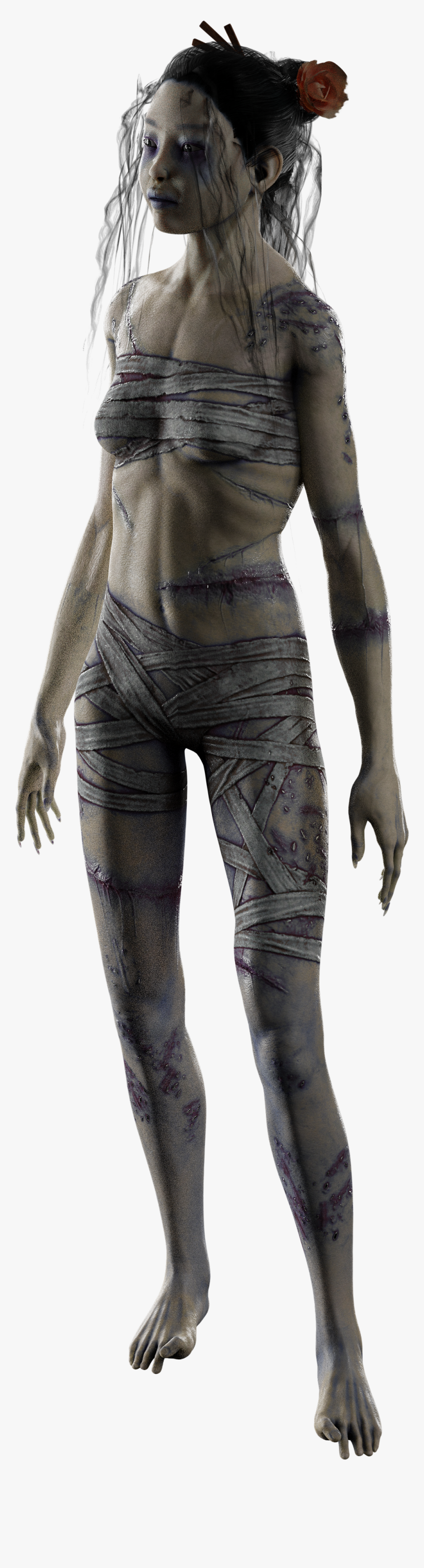 Dead By Daylight Rin Yamaoka Human, HD Png Download, Free Download