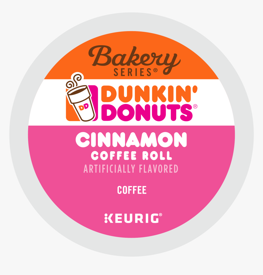 Dunkin Donuts Cinnamon Coffee Roll Keurig K-cup Pods - Dunkin Donuts, HD Png Download, Free Download