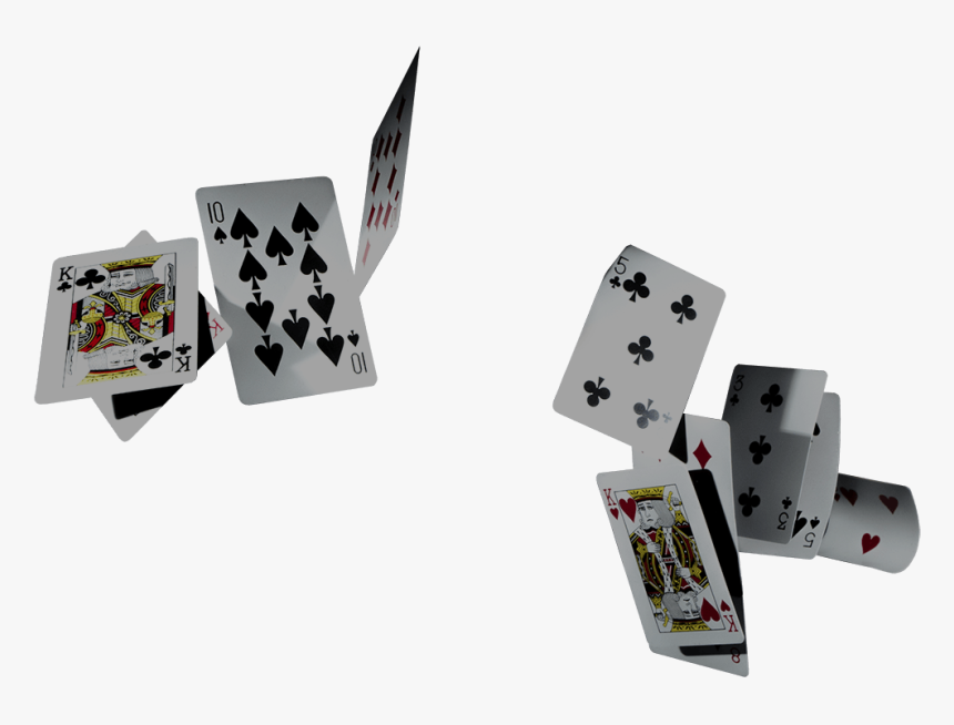 Flying Cards - Card Playing, HD Png Download, Free Download