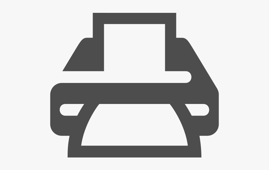 Print Icon - Computer Print Logo, HD Png Download, Free Download