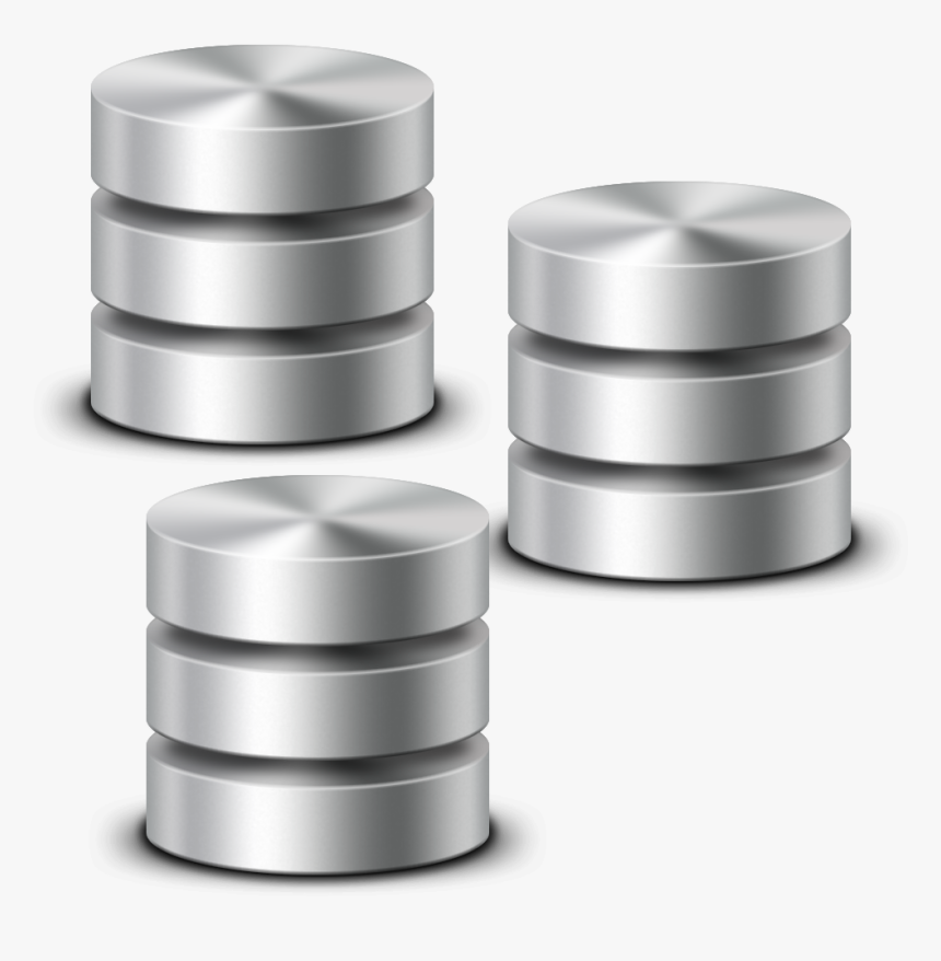 Pix For Database Icon Black Png - Databases Png, Transparent Png, Free Download