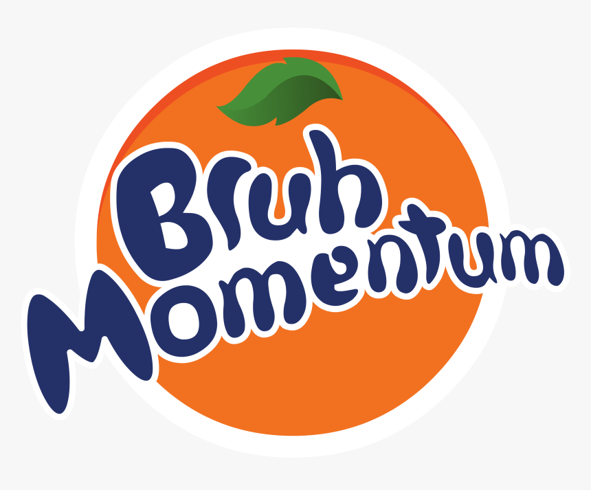 Bruh Momenum Logo Orange Font - Illustration, HD Png Download, Free Download