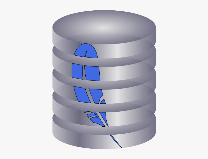 Line,cylinder,sqlite - Database Sqlite, HD Png Download, Free Download