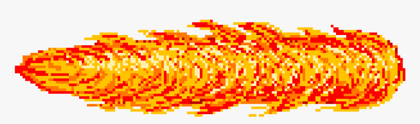 Fire Breath Png - Fire Breath Pixel Art, Transparent Png, Free Download