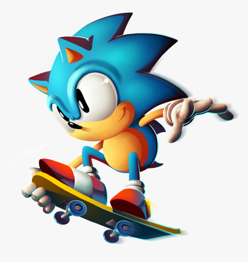 Classic Sonic - Sonic The Hedgehog, HD Png Download, Free Download