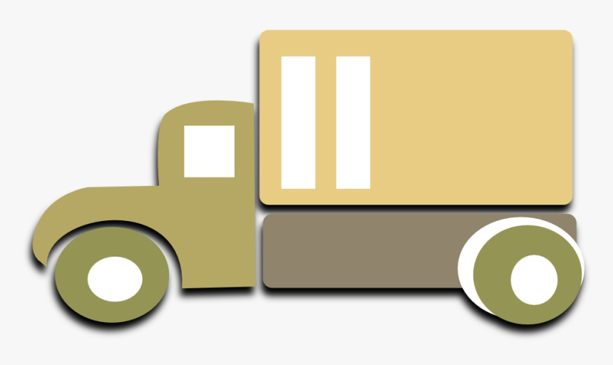 Picture Of A Moving Truck - Transportation Distribution And Logistics Clipart, HD Png Download, Free Download