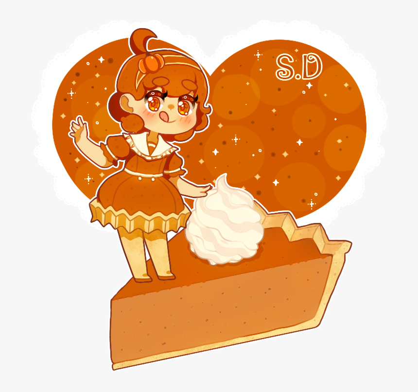 Pumpkin Pie By Vocalo - Pumpkin Pie Chibi, HD Png Download, Free Download