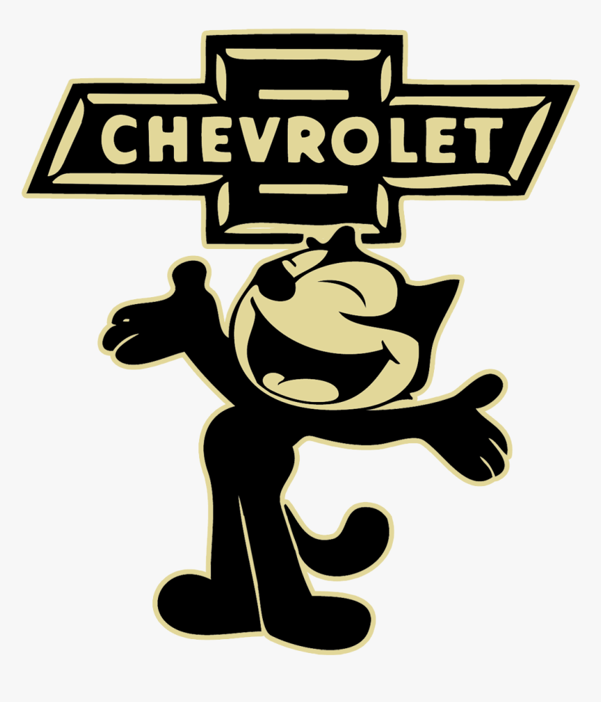 Felix The Cat Chevrolet Coupe Custom Accessories - Felix The Cat Chevrolet, HD Png Download, Free Download