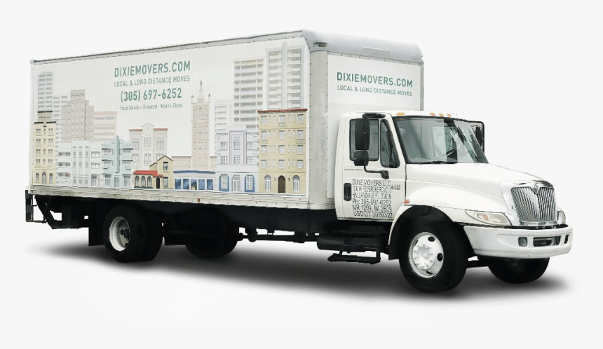 Dixie Movers - Trailer Truck, HD Png Download, Free Download