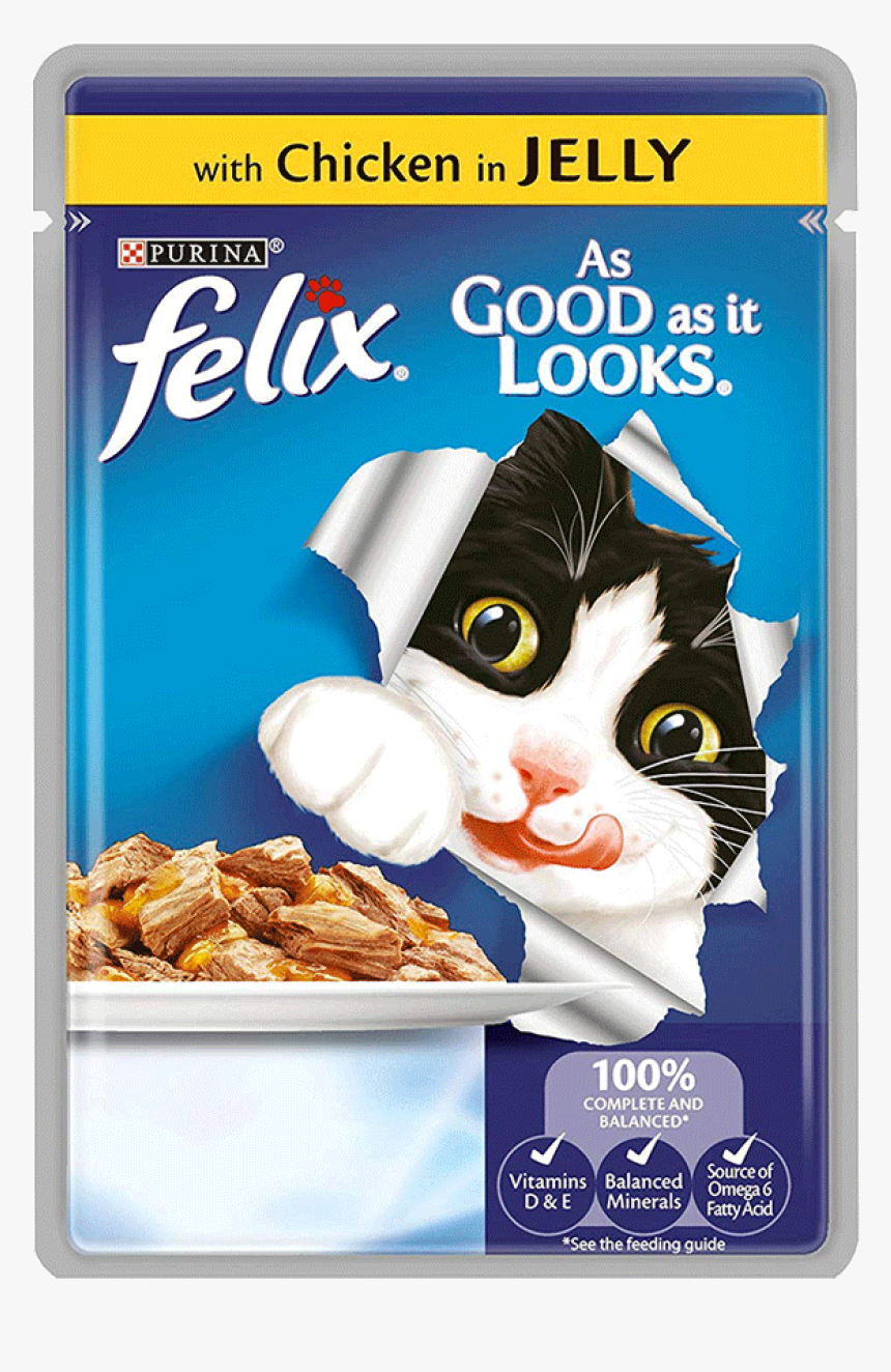 Felix Cat Food, HD Png Download, Free Download