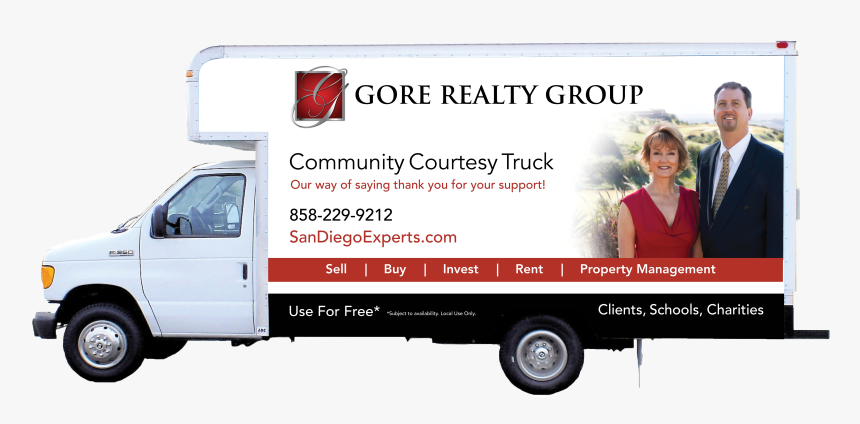 Realtor Moving Truck, HD Png Download, Free Download