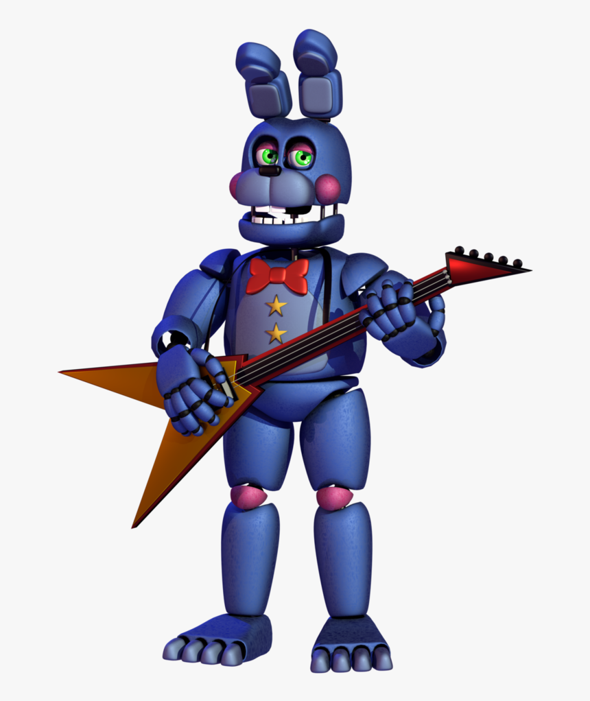 Rockstar Bonnie By A1234agamer - Fnaf Rockstar Bonnie, HD Png Download, Free Download