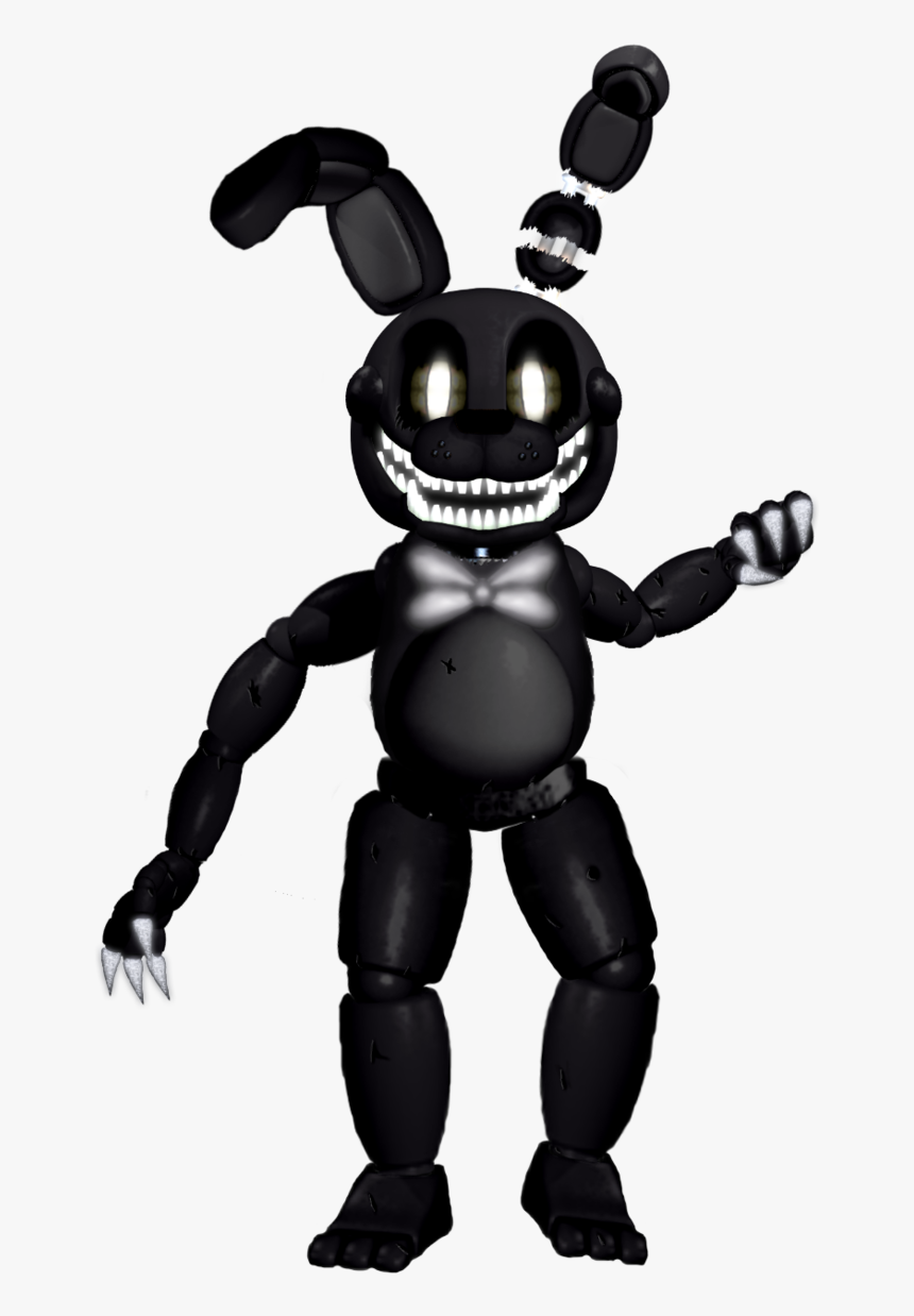 Nightmare Rxq / Shadow Bonnie By Therealboreddrawer - Fnaf Shadow Bonnie Png, Transparent Png, Free Download