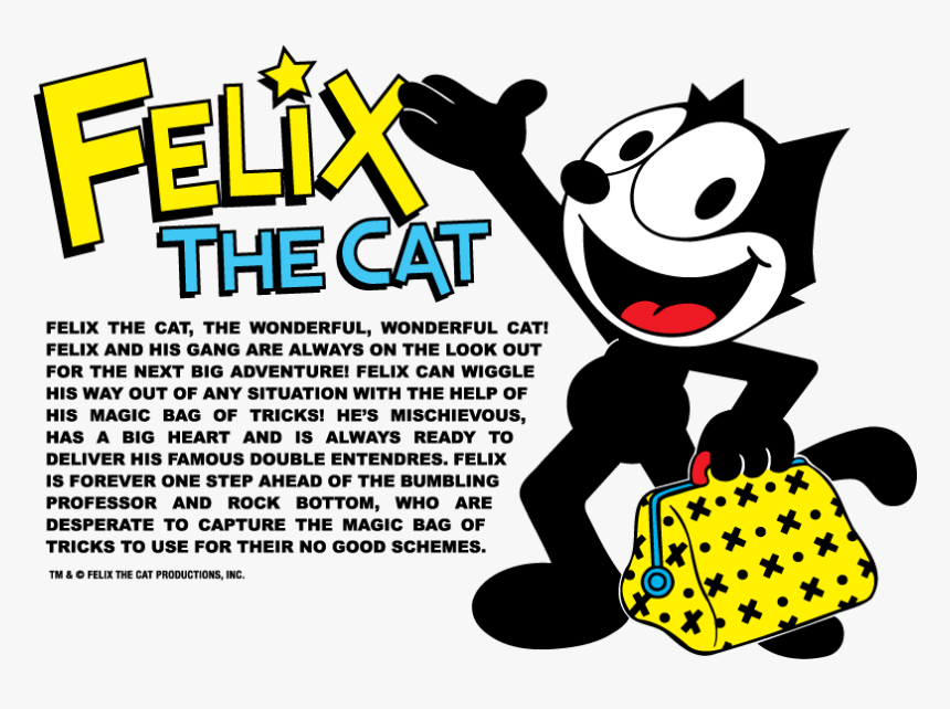 Felix The Cat Wiki - Whole Bag Of Tricks, HD Png Download, Free Download