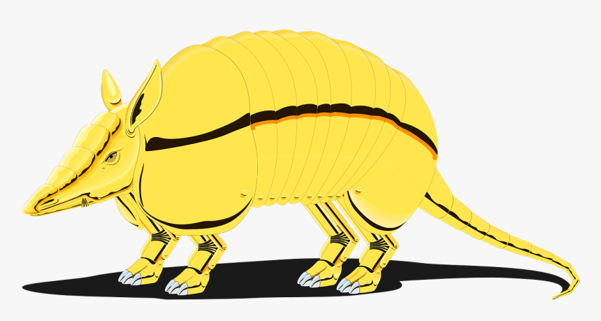 Gold Armadillo Clip Art, HD Png Download, Free Download