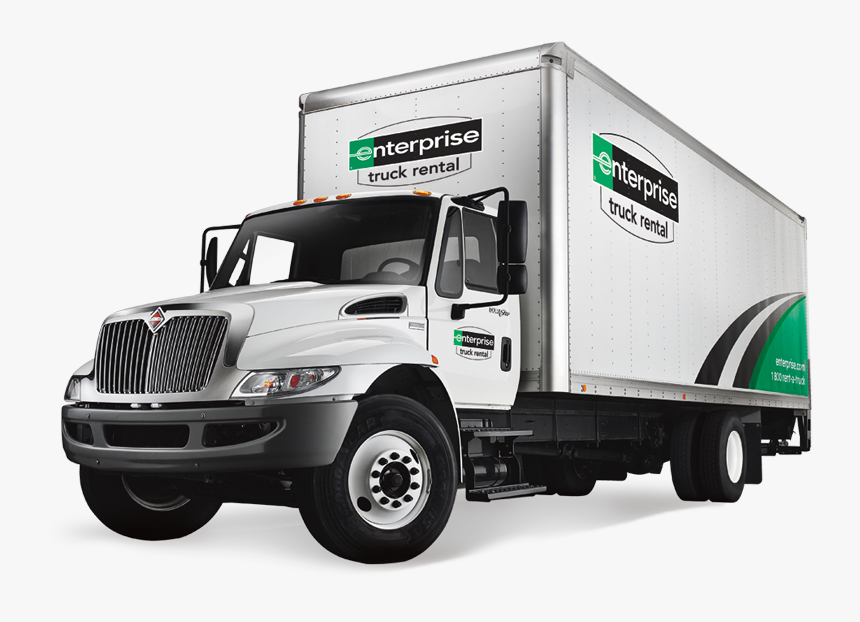 Truck White Background Free Picture - Enterprise Truck, HD Png Download, Free Download