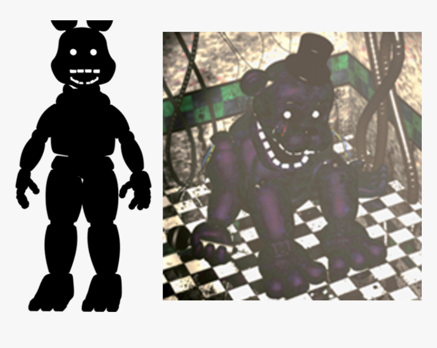 Five Nights At Freddys Shadow Bonnie , Png Download - Five Nights At Freddy's Shadow Bonnie, Transparent Png, Free Download