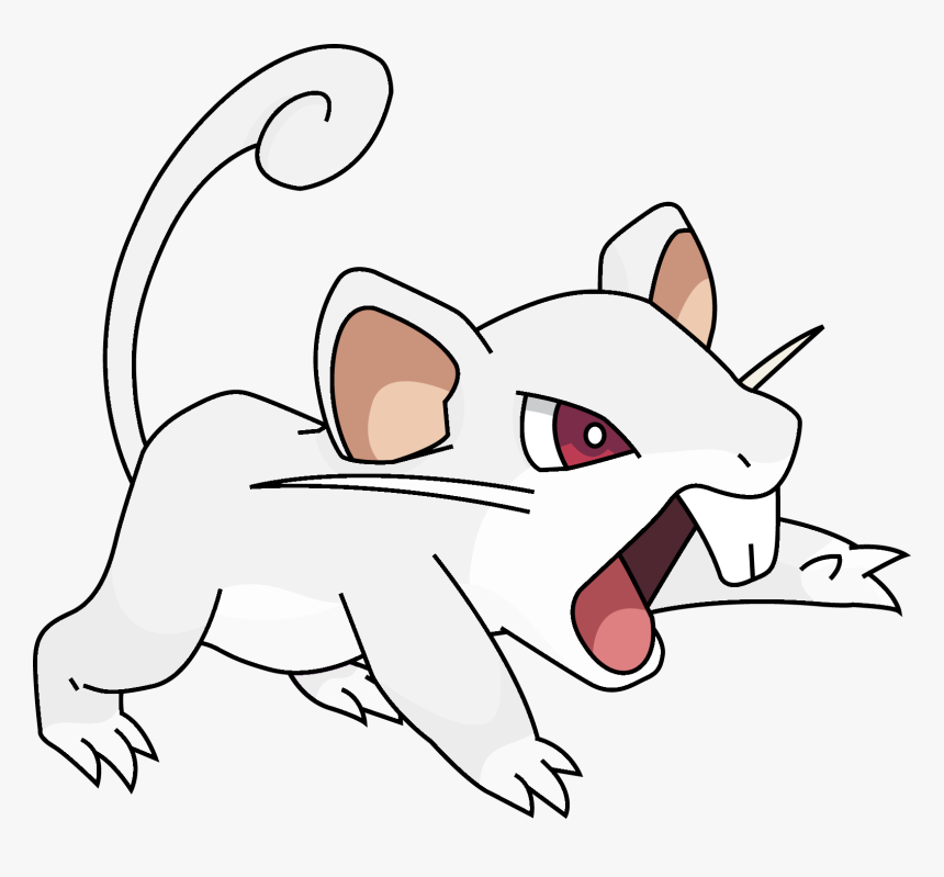 Rattata , Png Download - White Rattata, Transparent Png, Free Download