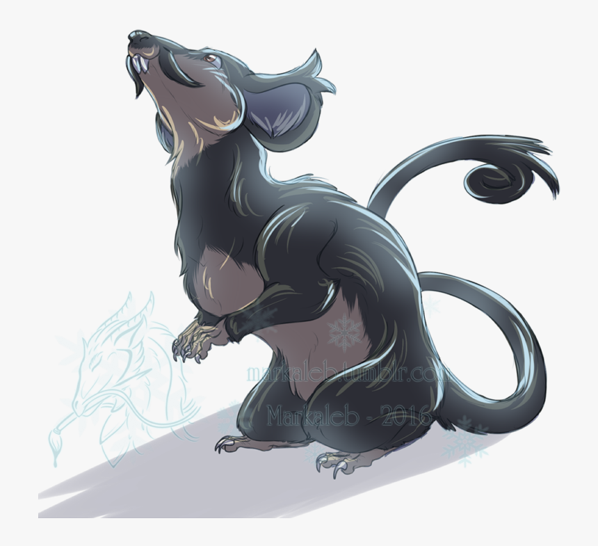 Alolan Rattata Art , Png Download - Alolan Rattata Fan Art, Transparent Png, Free Download