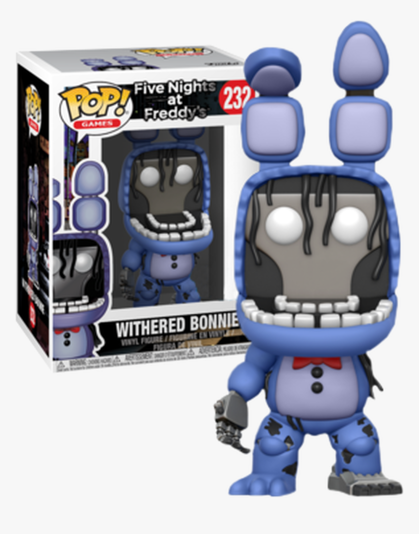 Five Nights At Freddy’s - Withered Bonnie Funko Pop, HD Png Download, Free Download