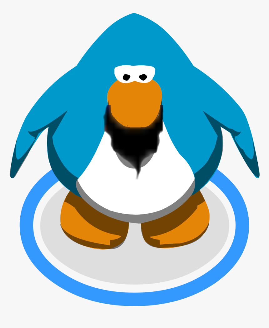 Image Shadow Sprites Png - Club Penguin Blue Penguin, Transparent Png, Free Download