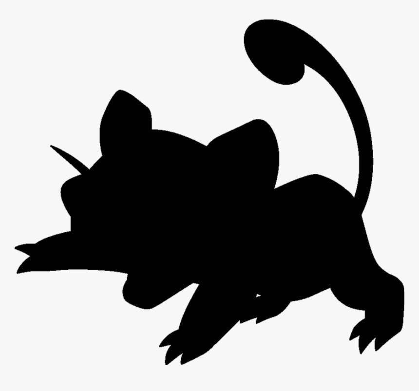 Pokemon Silhouette Rattata, HD Png Download, Free Download