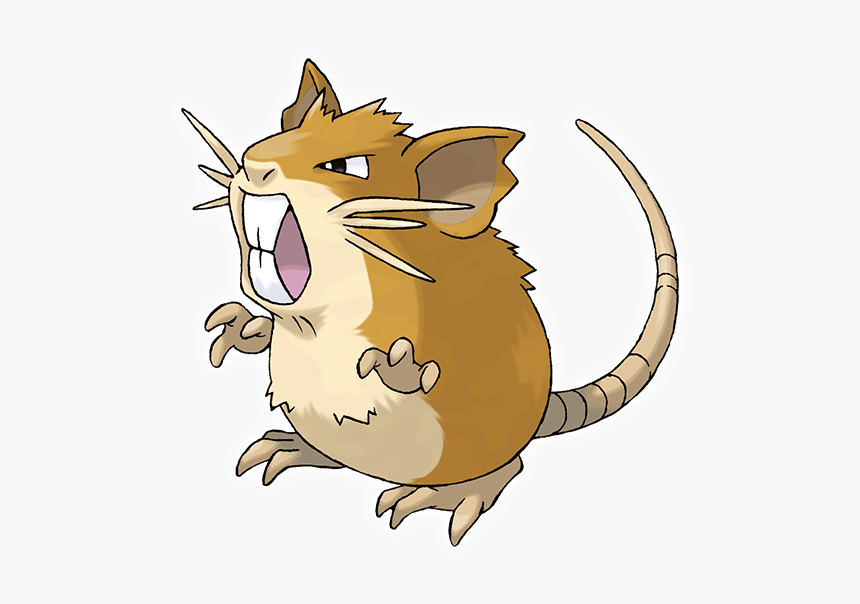 Rattata Pokemon, HD Png Download, Free Download