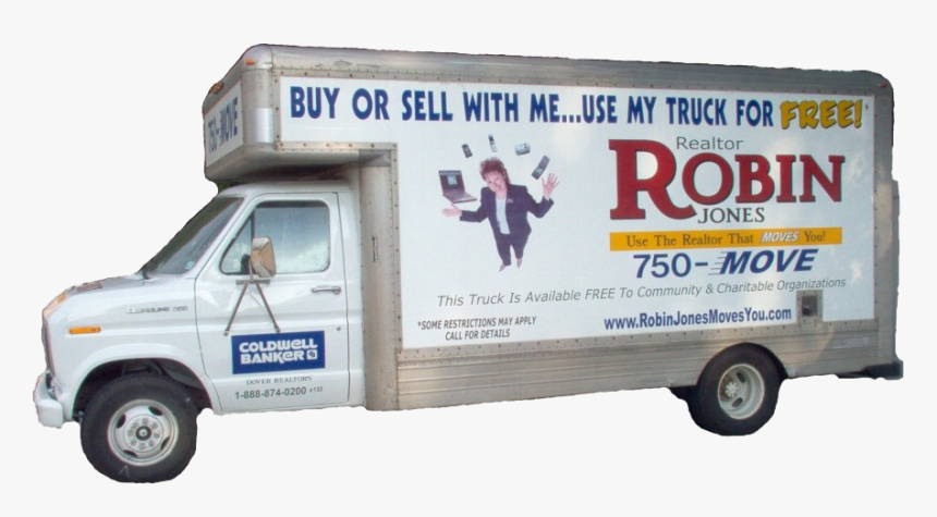 Robin Jones Moving Truck - Commercial Vehicle, HD Png Download, Free Download