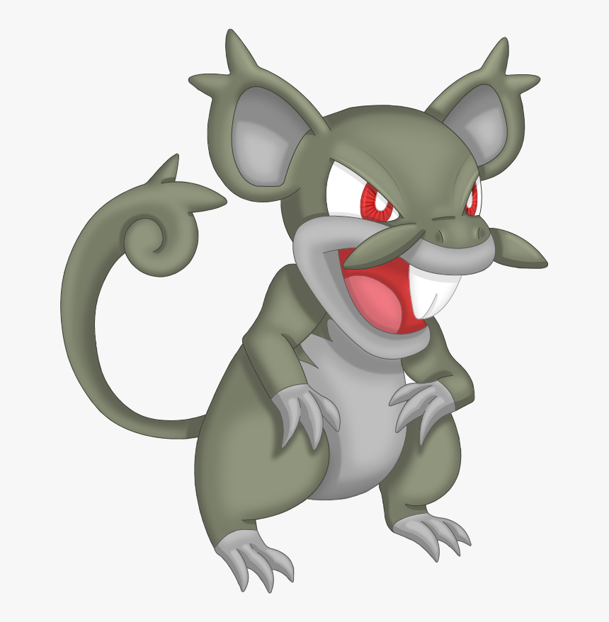 Pokemon Black 2 Rattata Evolution, HD Png Download, Free Download
