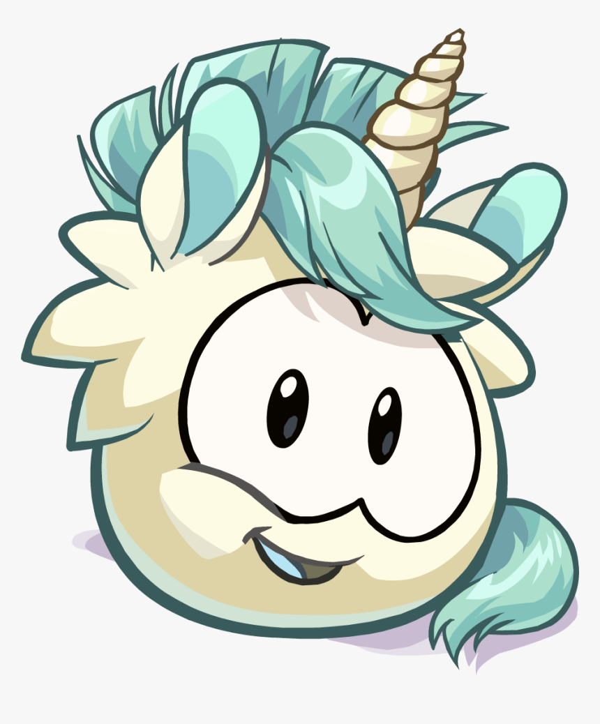 Club Penguin Unicorn Puffle, HD Png Download, Free Download