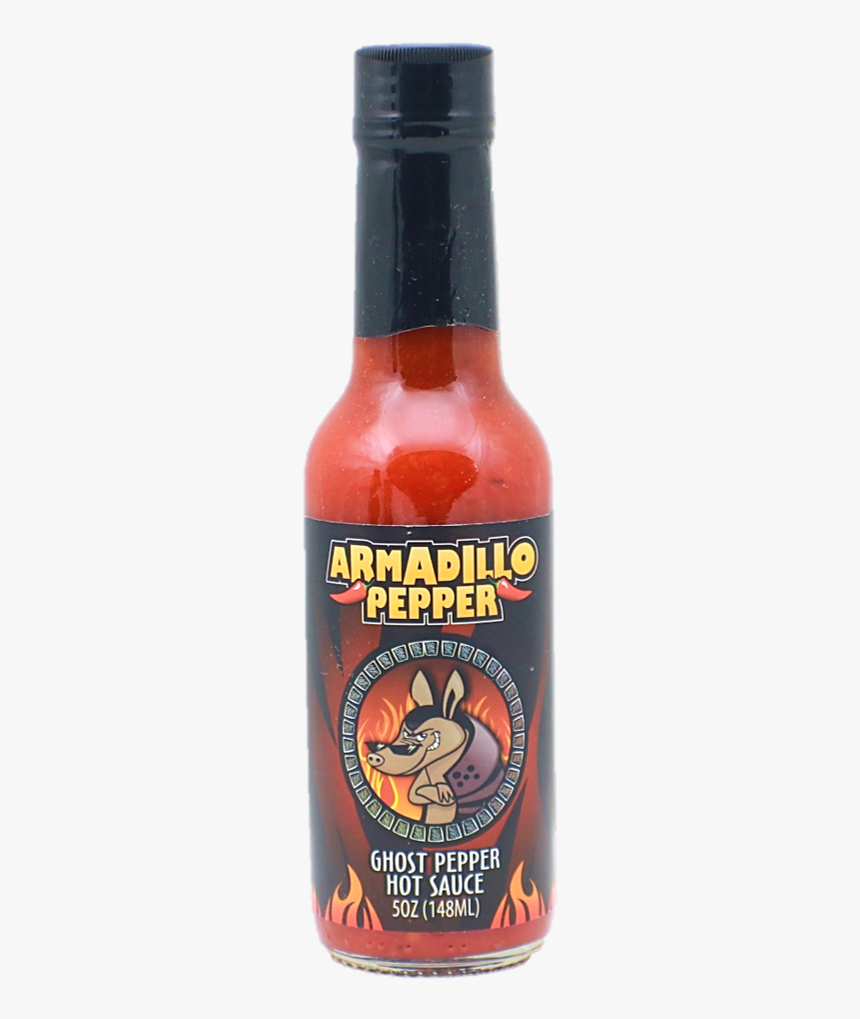 Armadillo Pepper Ghost Pepper Hot Sauce - Ghost Pepper Liquid Sauce Png Transparent Background, Png Download, Free Download